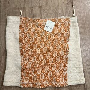Brand new Free People Floral Tube Top
